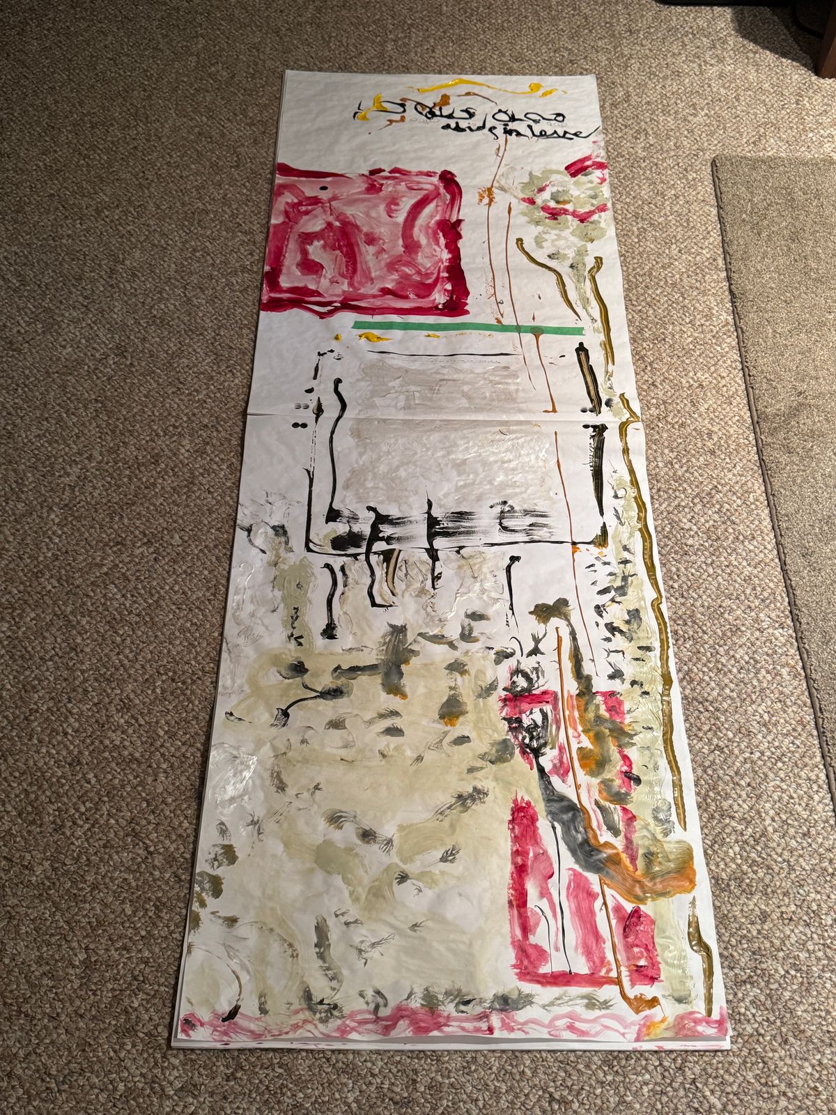 painting ABIDE IN LOVE (may 22, 2026)