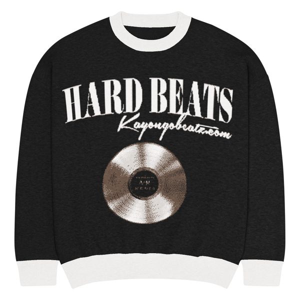 Relaxed Fit Knitted Crew Neck Sweater