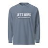Unisex Garment-Dyed Heavyweight Long Sleeve Shirt | Comfort Colors 6014