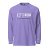 Unisex Garment-Dyed Heavyweight Long Sleeve Shirt | Comfort Colors 6014