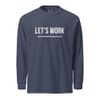 Unisex Garment-Dyed Heavyweight Long Sleeve Shirt | Comfort Colors 6014