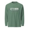 Unisex Garment-Dyed Heavyweight Long Sleeve Shirt | Comfort Colors 6014