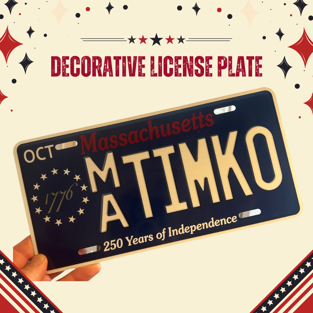 TIMKO 250th Commemorative License Plate
