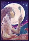 SERIE "COSMIC CONNECTION" ֎ Postkarten Set 10-teilig