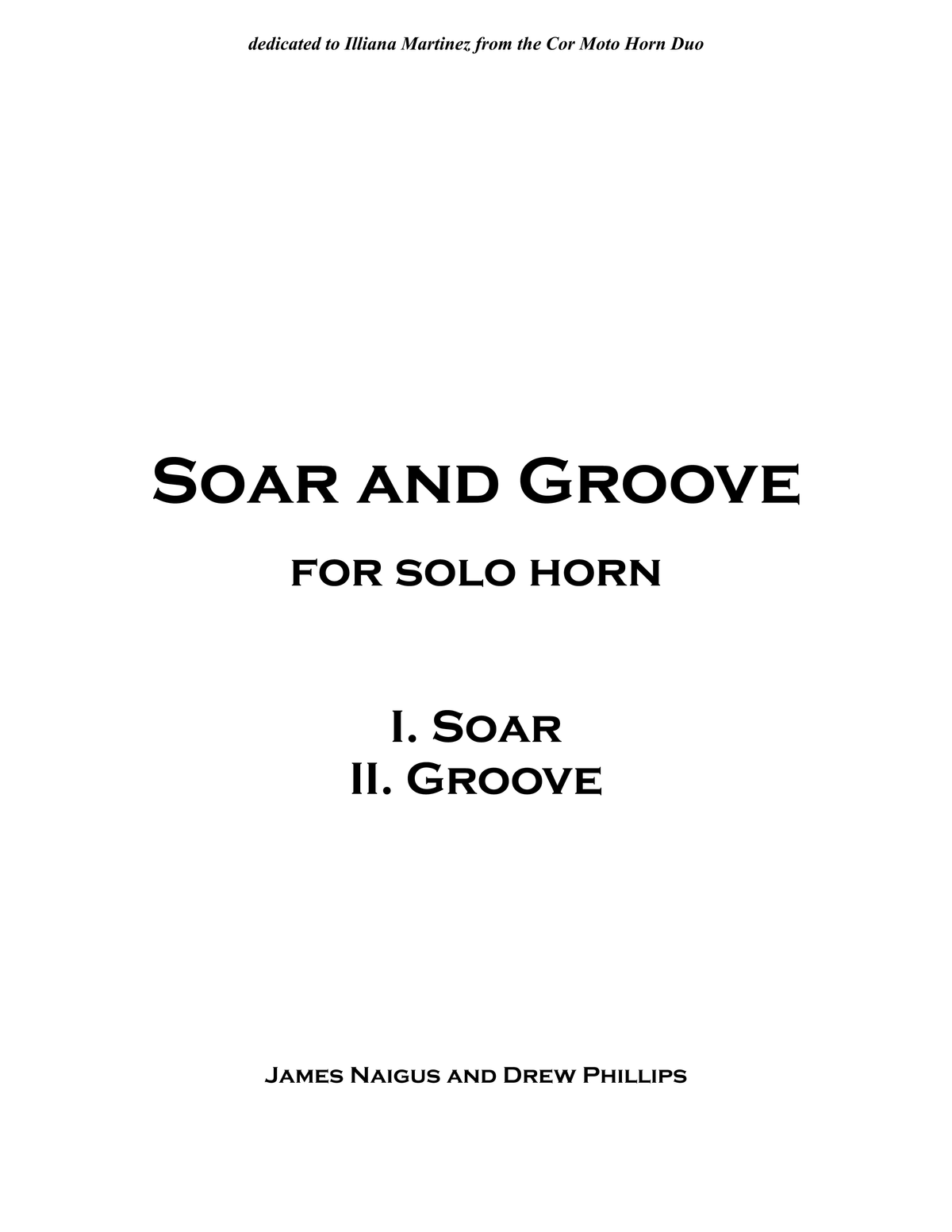 Soar and Groove
