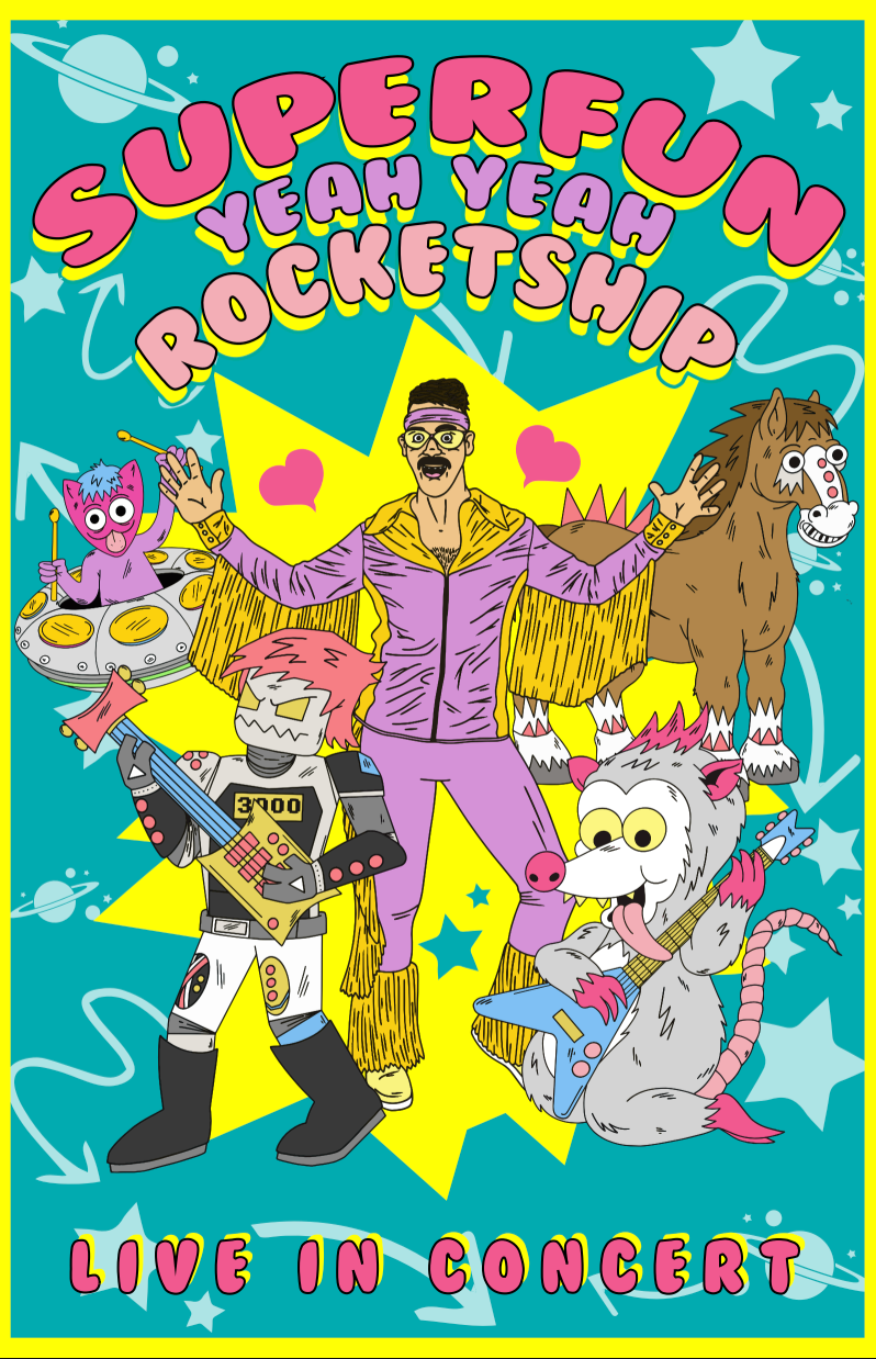 Superfun Band Live In Concert Poster