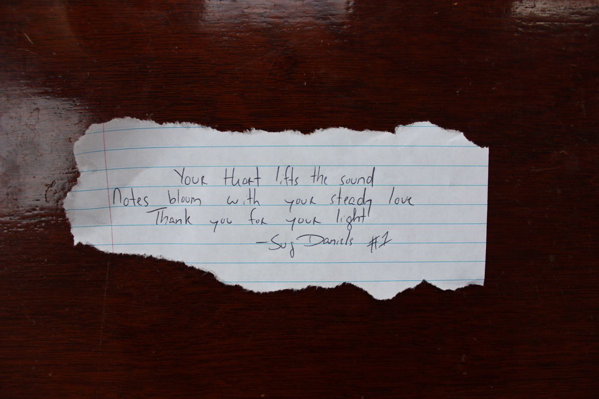 Handwritten Haiku