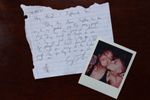 Handwritten Love Letter and Polaroid