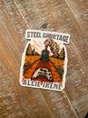 Steel Shortage Sticker