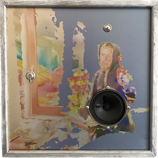 Audio frame Running from the blue