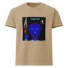 Stage bird t shirt. Unisex Oversized Garment-Dyed T-Shirt | Bella + Canvas 4810