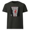 He got the smoke t shirt. Unisex Oversized Garment-Dyed T-Shirt | Bella + Canvas 4810