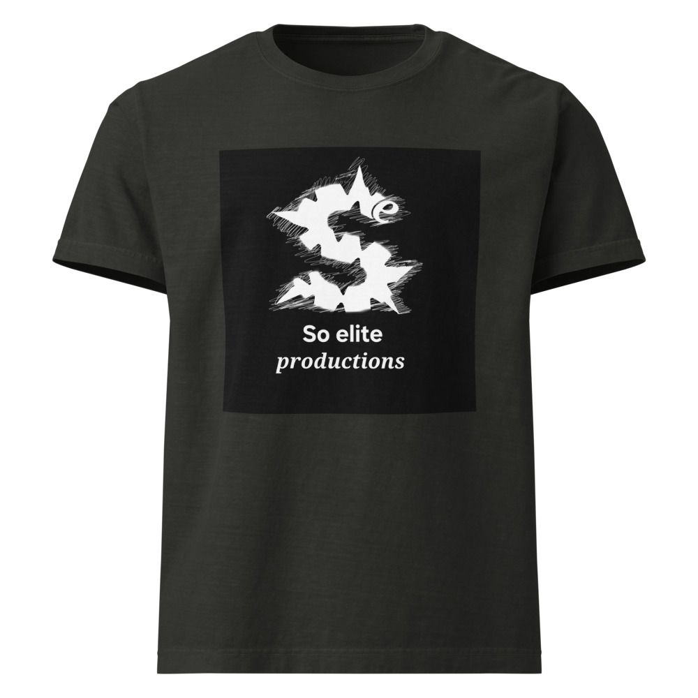 So elite productions t shirt. Unisex Oversized Garment-Dyed T-Shirt | Bella + Canvas 4810