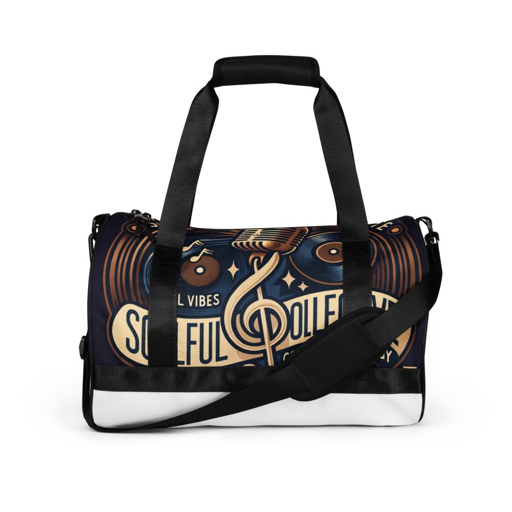 Soulful Collective All-Over Print Gym Bag