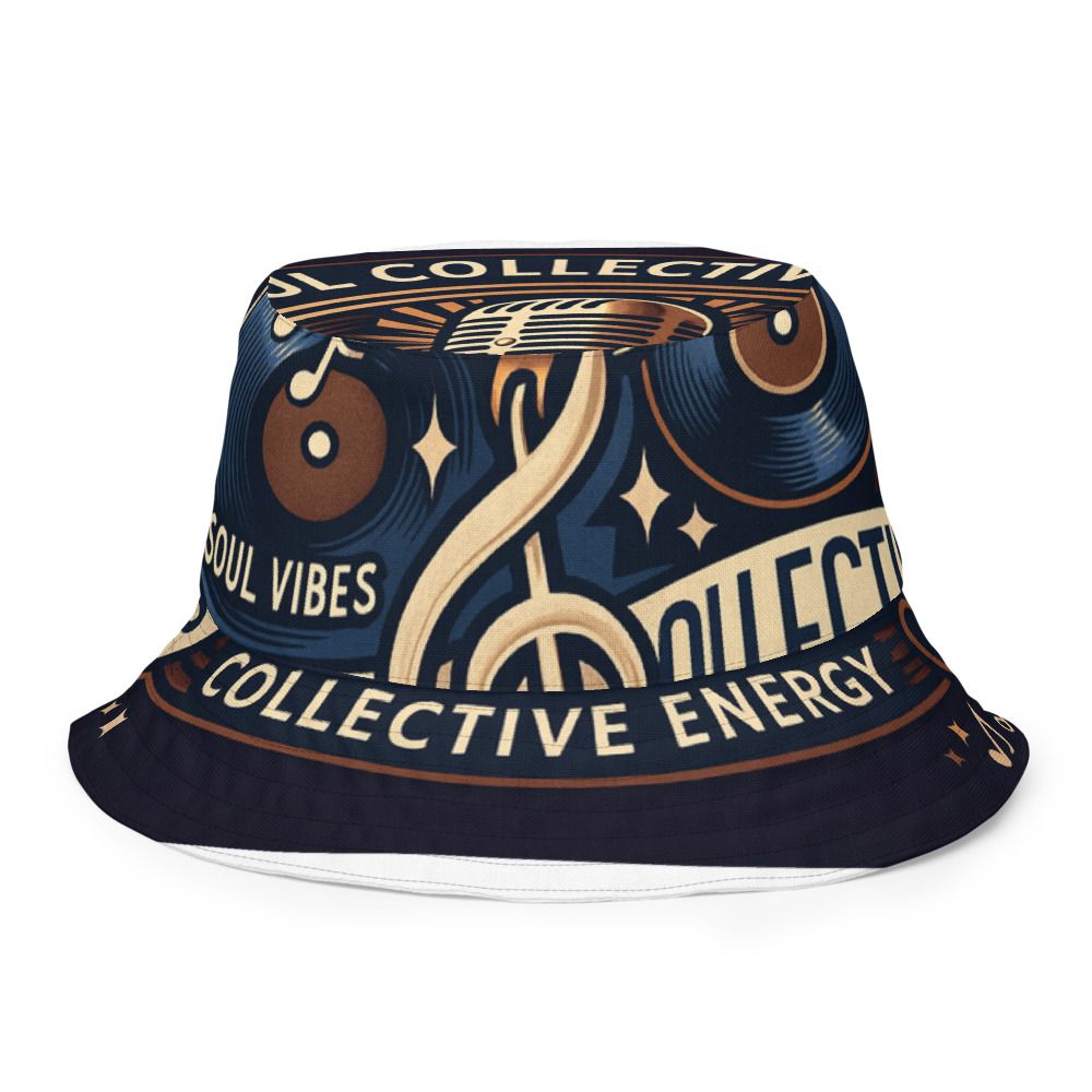 Soulful Collective Elite-All-Over Print Reversible Bucket Hat