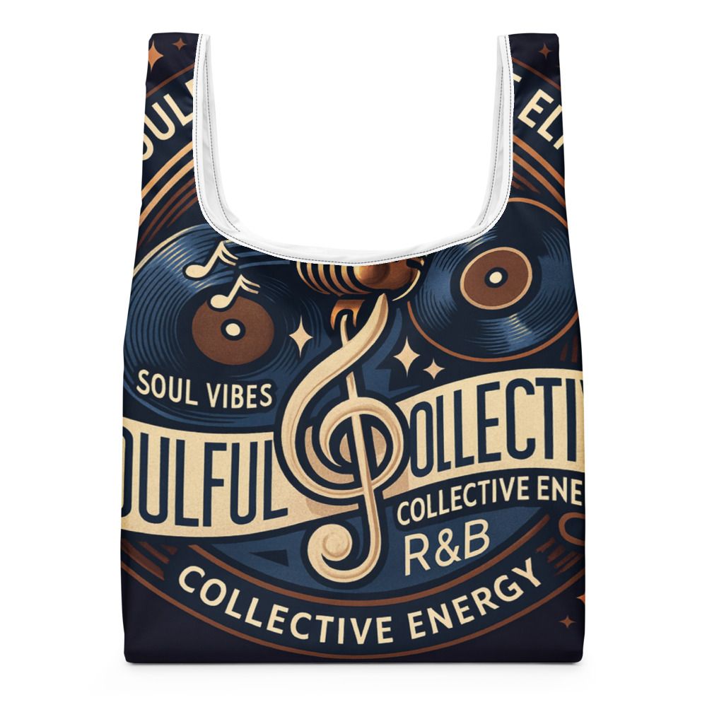 Soulful Collective Elite All-Over Print Shopping Bag