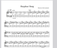 Sisyphus' Song - Sheet Music
