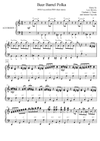 "Beer Barrel Polka" (accordion PRO sheet music) v.2