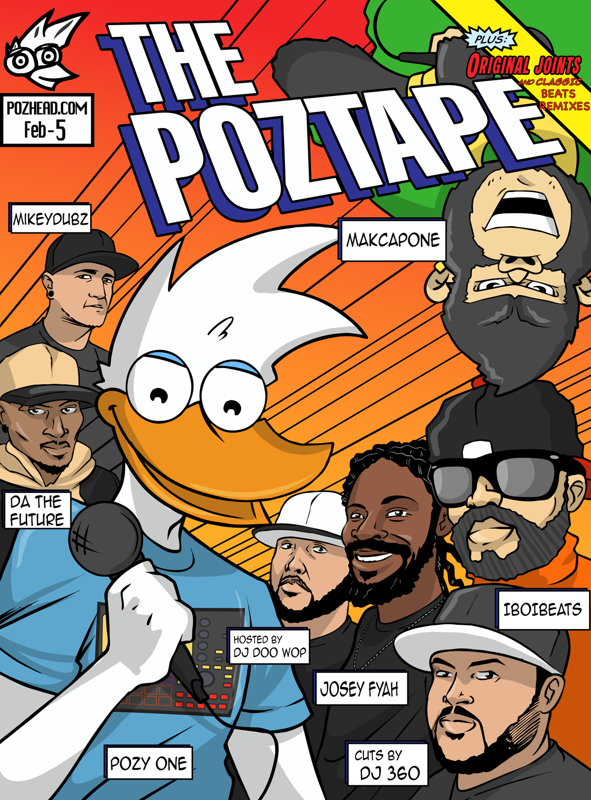THE POZTAPE - Cassette-Shaped USB Drive