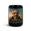 Spring Equinox - Black Glossy Mug