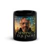 Spring Equinox - Black Glossy Mug