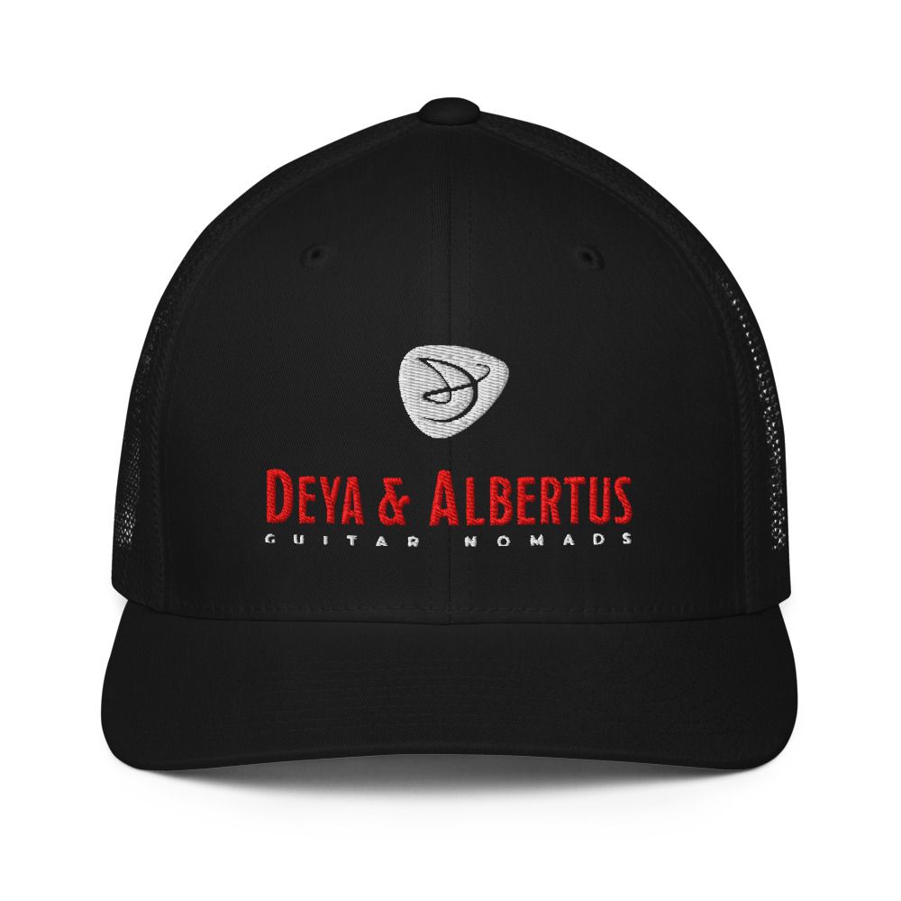 Closed-Back Trucker Cap | Guitar Nomads logo