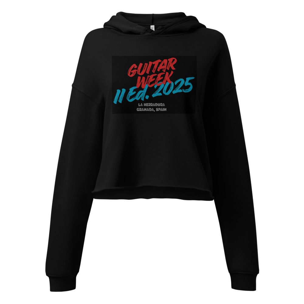 Women's Cropped Hoodie | Guitar Week II