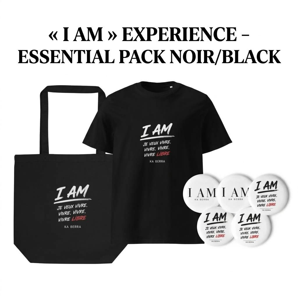 « I AM » EXPERIENCE – ESSENTIAL PACK NOIR/BLACK