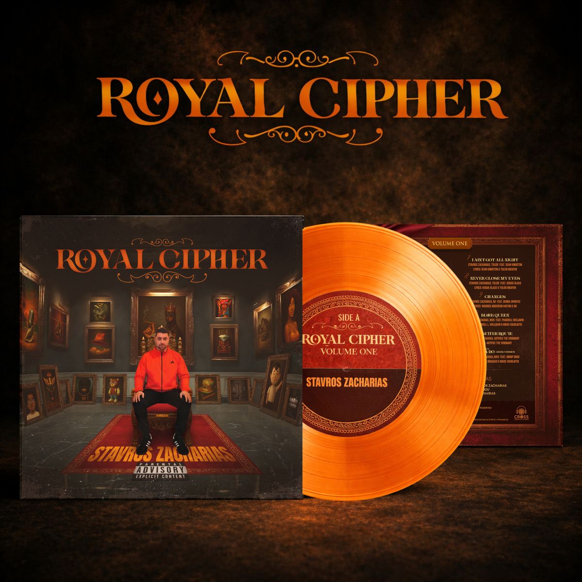 ROYAL CIPHER - Official Vinyl Release (Limited Numbered Edition) - Vinyl