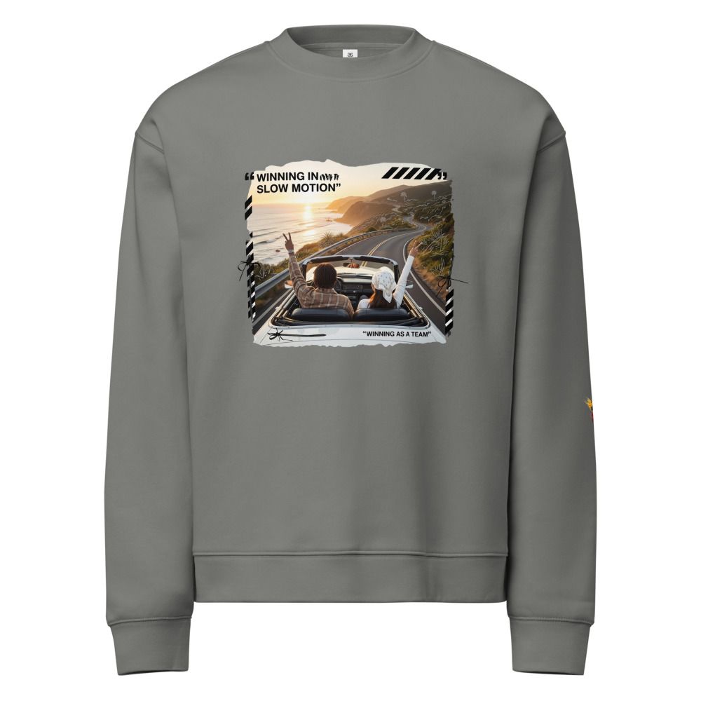 "Winning In Slow Motion" Crew Neck Sweatshirt