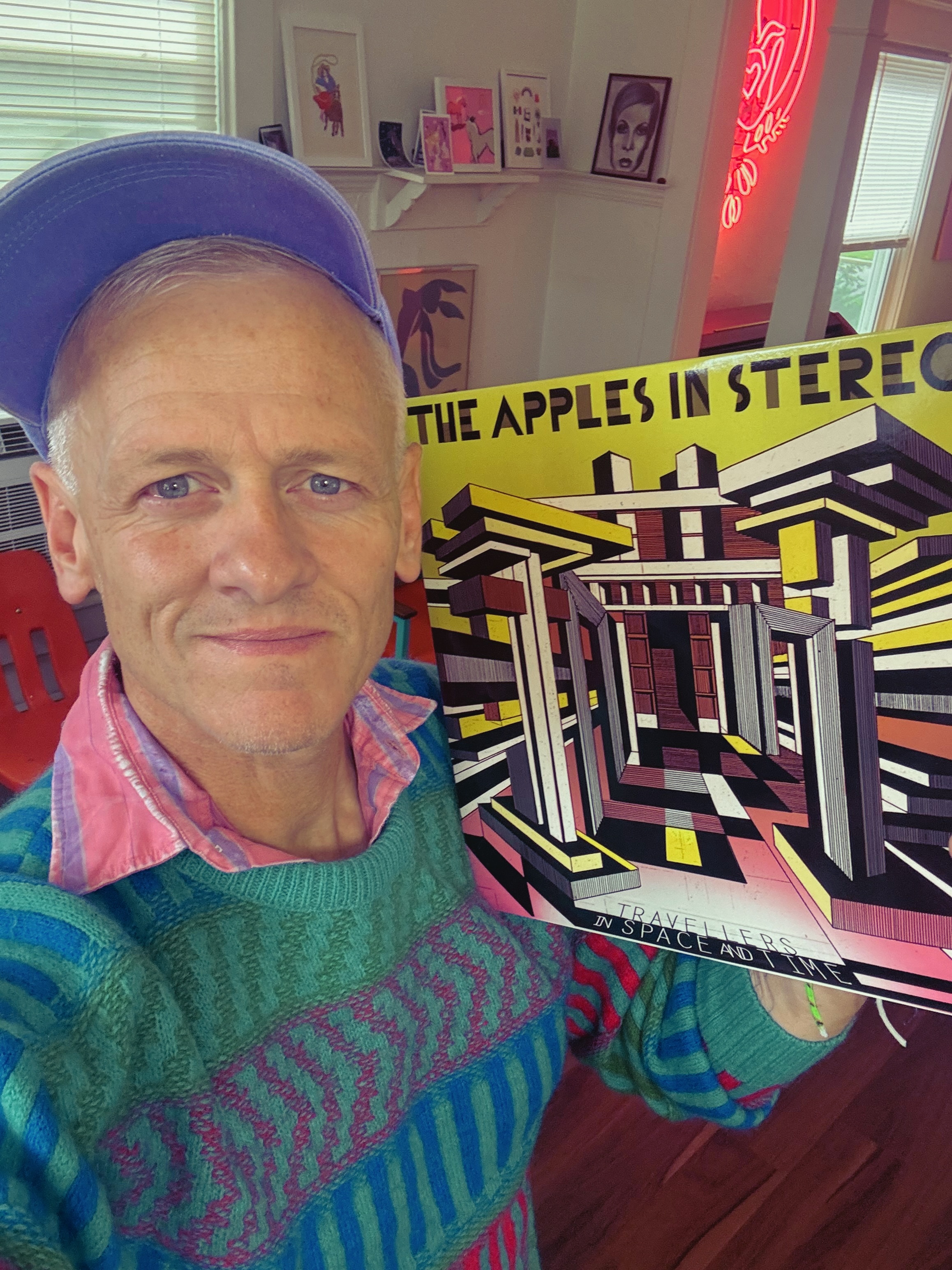 Patrick Tape Fleming with Apples In Stereo record