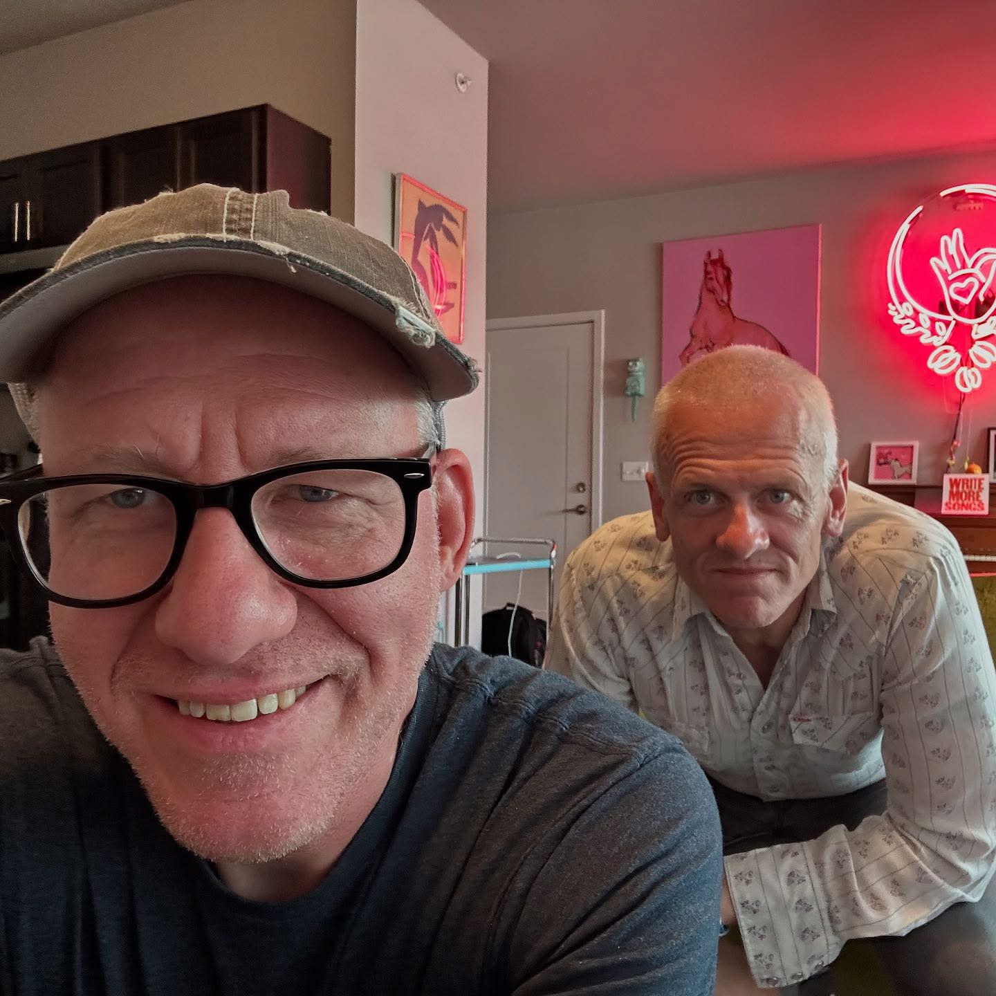 Rudy Fischmann and Patrick Tape Fleming from Perfect Songs Forever Podcast