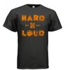 Hard-N-Loud Black & Orange Tee
