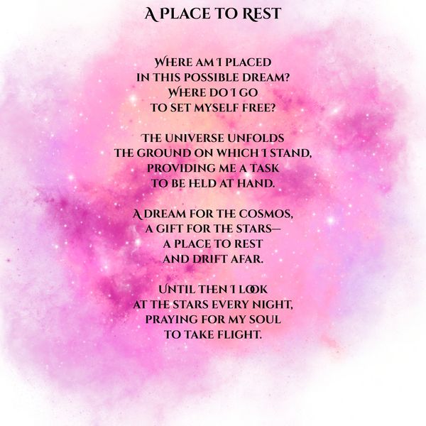 A Place to Rest Poem