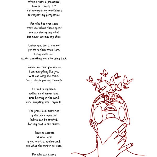 The Mirror in Me Poem