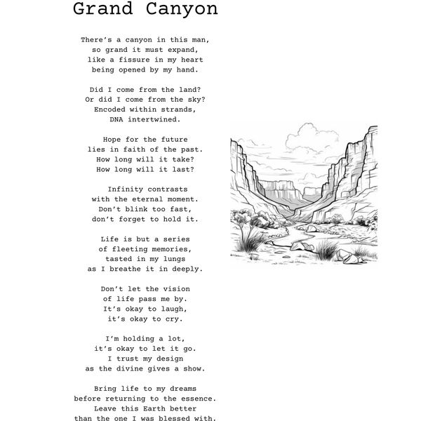 Grand Canyon Poem