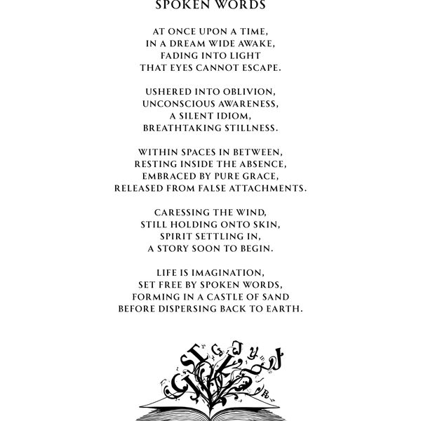 Spoken Words Poem