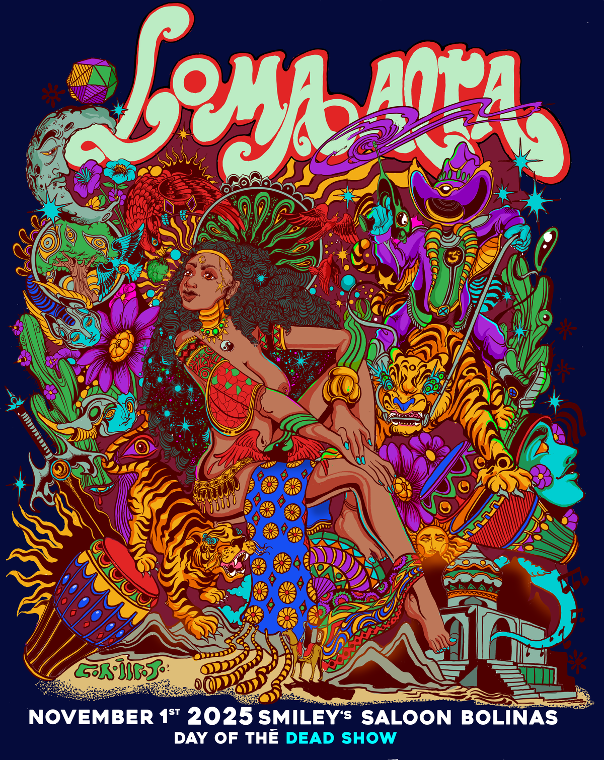 Limited Edition Poster - Loma Alta Plays Santana's Abraxas