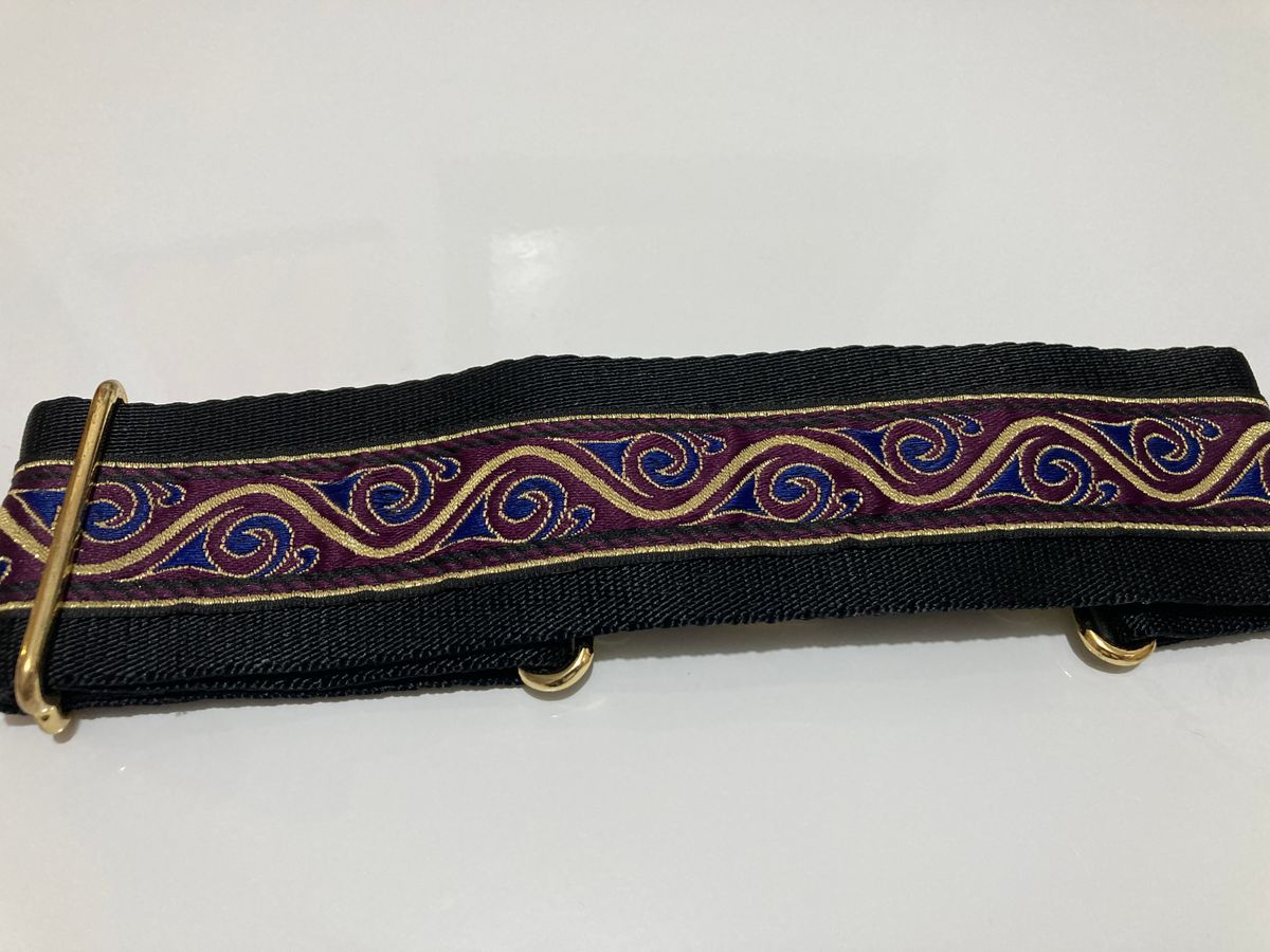 Purple Swirl Burgundy - Medium