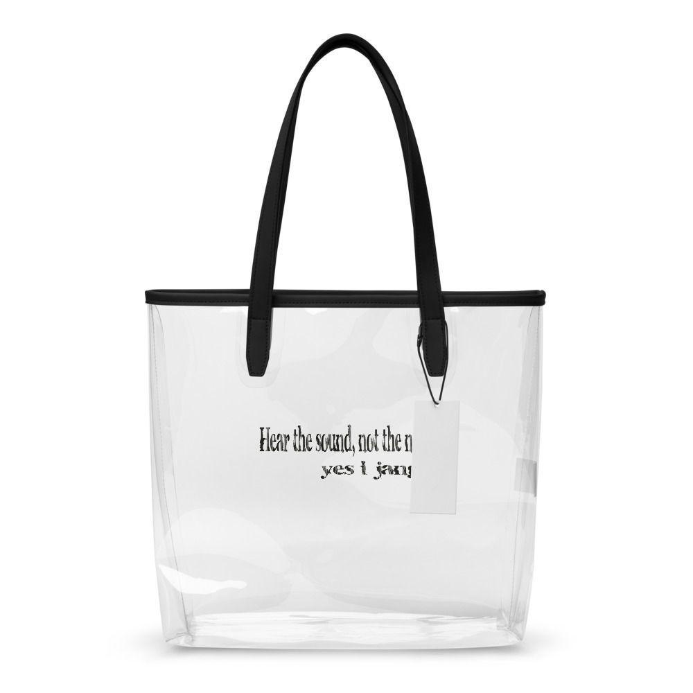Clear Tote Bag