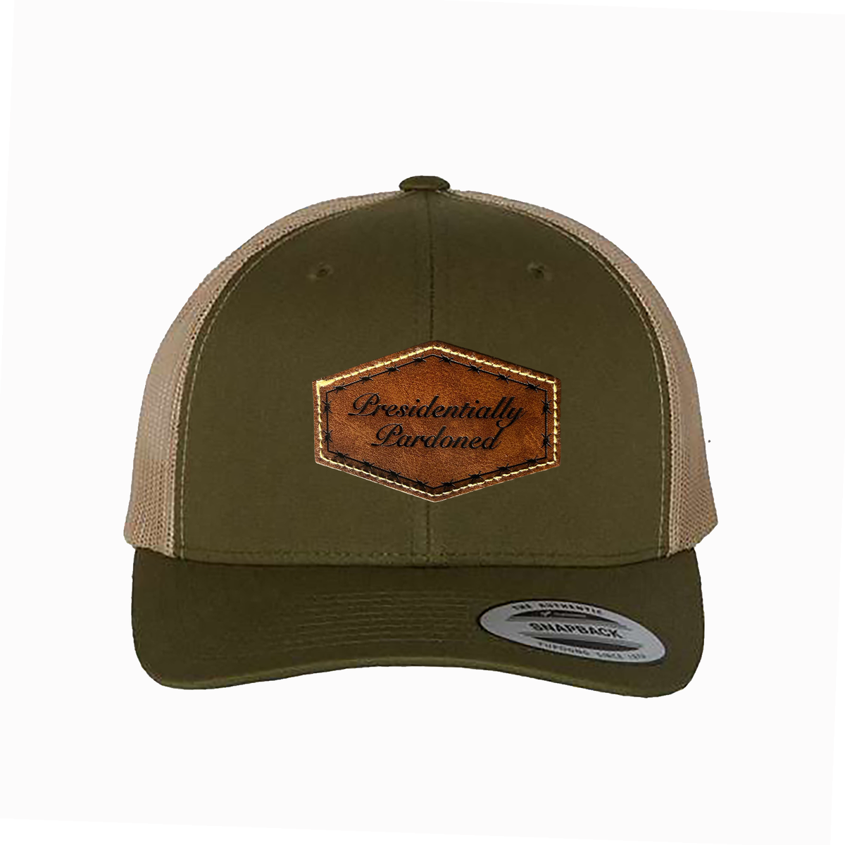 Presidentially Pardoned - Classic Retro Trucker Cap - Adjustable