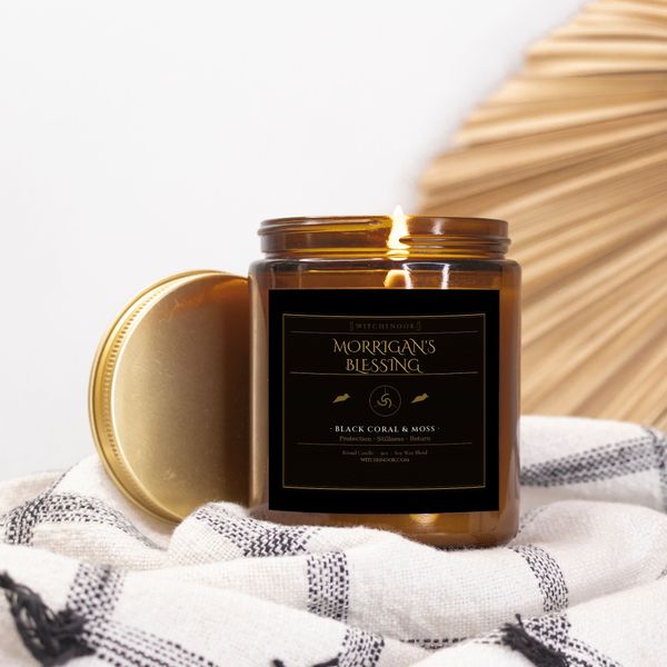 Morrigan's Blessing — Ritual Candle