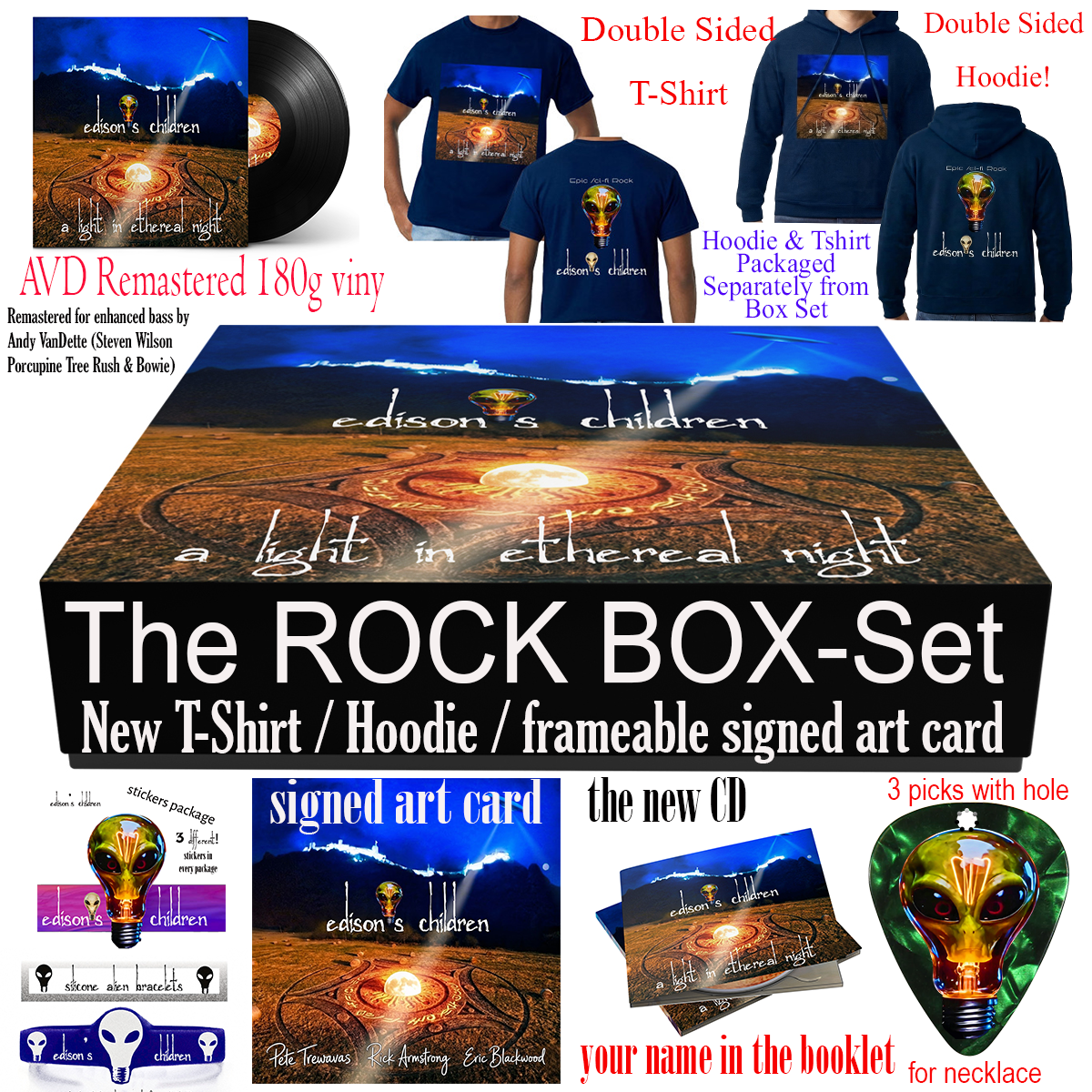 The ROCK BOX! BOX SET / T-SHIRT / HOODIE