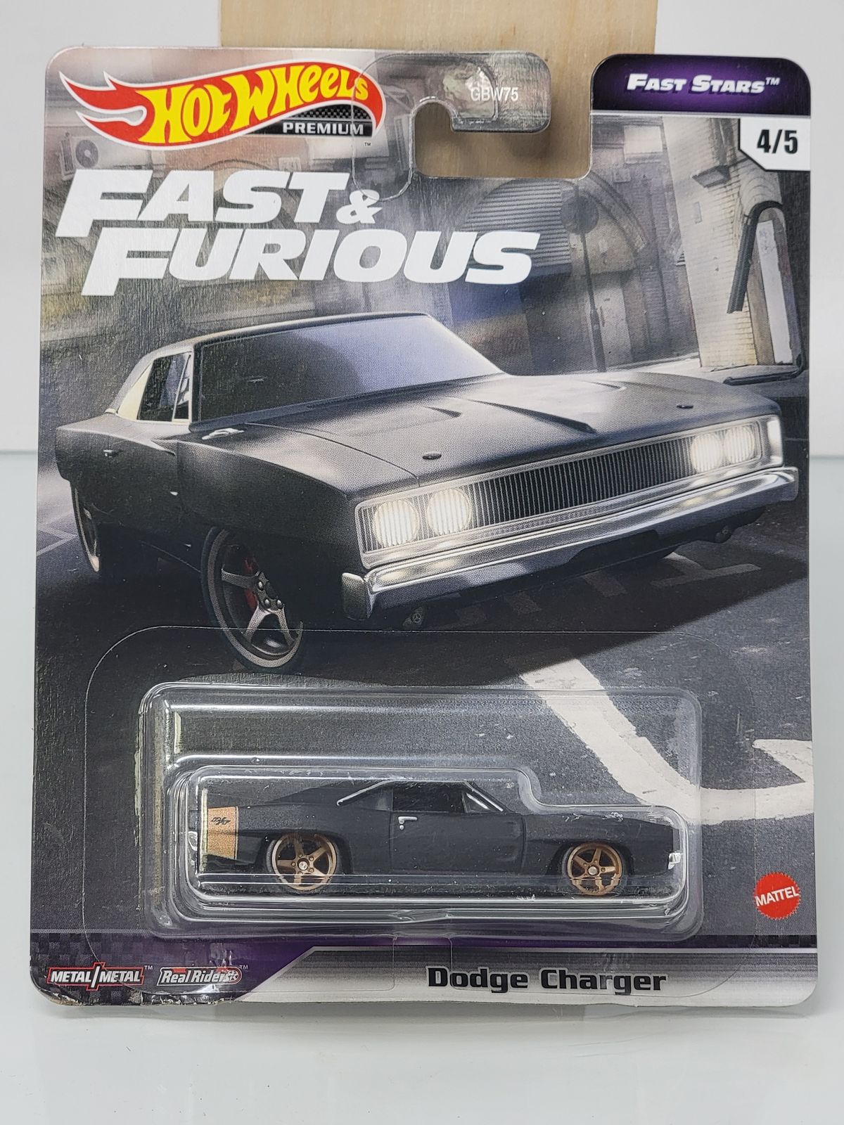 Hot Wheels Premium Fast & Furious Dodge Charger (Fast Stars 4/5)