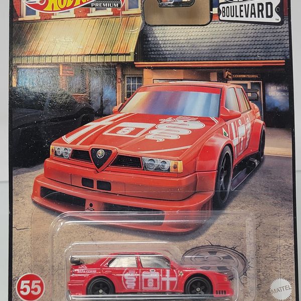Hot Wheels Premium Boulevard Alfa Romeo 155 V6 Ti – 1/64 Scale Diecast