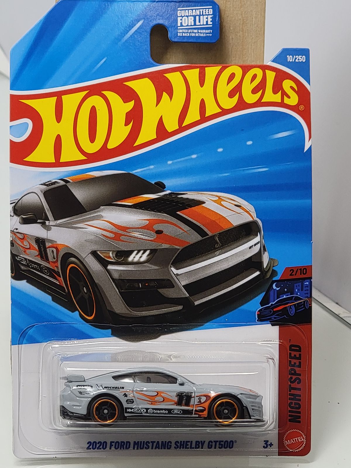 Hot Wheels 2020 Ford Mustang Shelby GT500 from the Night Speed series!