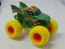 Spin Master 2024 Monster Jam Series 6 Dragon Green Body w/ Yellow Tires 1:64th