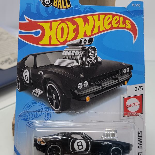 Hotwheels 73/250 Rodger Dodger Magic 8 Ball Die Cast Vehicle - Black