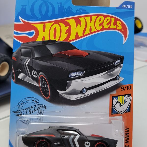 Hot Wheels 2017 Muscle Bound Muscle Mania #9/10 Black