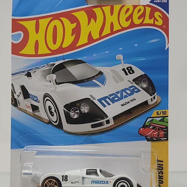 Hot Wheels Mazda 787B – White/Blue – Peak Pursuit 5/10 – Factory Sealed